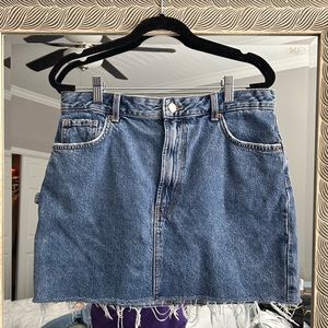 Cargo mini skirt